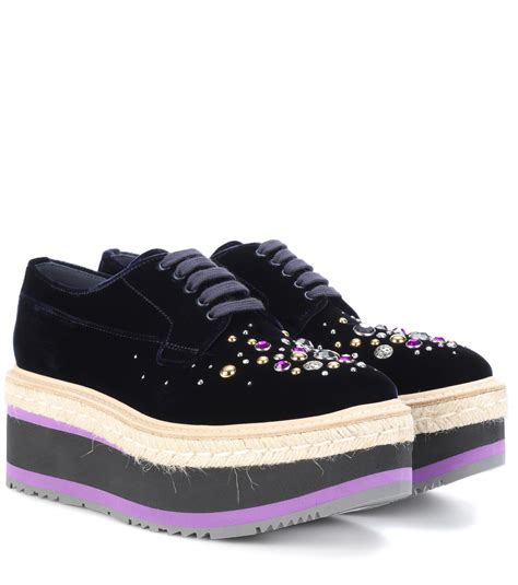 prada velvet tennis shoes|prada athletic shoes.